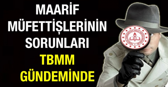 MHP maarif müfettişlerinin sorunlarını TBMM'ye taşıdı