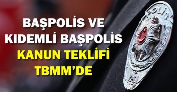 Kıdemli başpolislik ve başpolislik kanun teklifi (13 Kasım 2019)