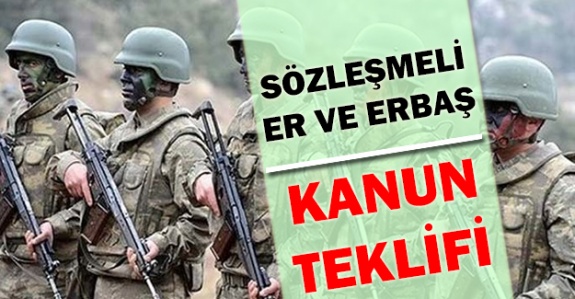 Sözleşmeli erbaş ve erlere aile yardımı ödeneği kanun teklifi (13 Kasım 2019)