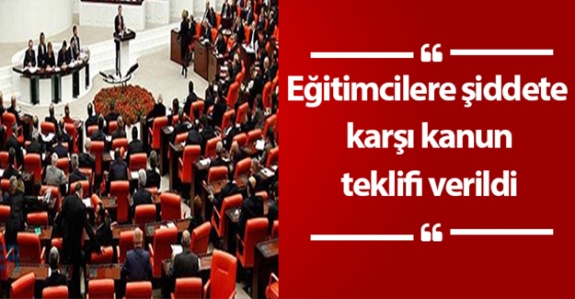 MHP'den Öğretmene Şiddete 4 Yıl Hapis Cezası Teklifi TBMM’de (21 Kasım 2019)