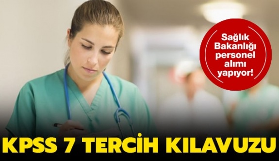 Sağlık Bakanlığı 2019/7 tercih kılavuzu yayımladı