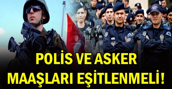 Polis ve asker maaşları arasındaki fark TBMM'de dile getirildi