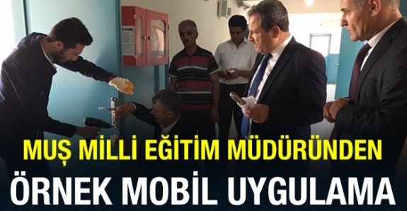 Muş Milli Eğitim'den örnek "Mobil onarım ekibi" uygulaması