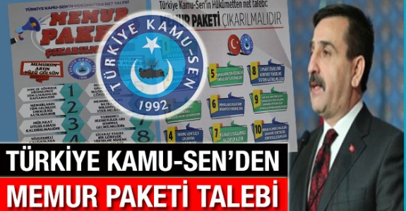 Kamu-Sen'den 10 Maddelik Memur Paketi Broşürü! İşte O Talepler!