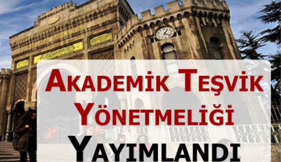 YÖK Akademik Teşvik Ödeneği Yönetmeliği Yayımlandı (Ocak 2020)