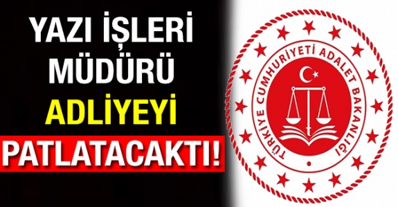 Yazı işleri müdürü adliyeyi havaya uçuracaktı