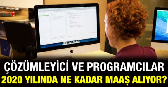 Programcı ve Çözümleyici maaşı eğitim durumlarına göre  2020'de ne kadar?