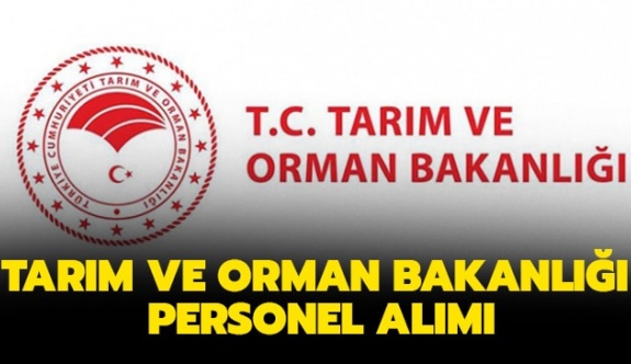 Tarım Bakanlığı 2 bin 153 memur alacak