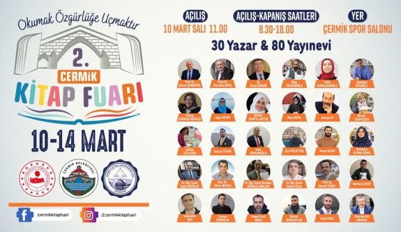 2. Çermik Kitap Fuarı açılıyor