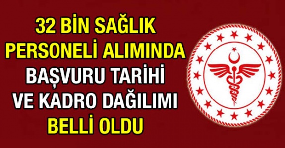 32 bin personel alımında başvuru takvimi ve kadro dağılımı belli oldu