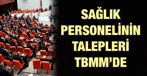 Sağlık çalışanlarının taleplerini TBMM'de tek tek açıkladı