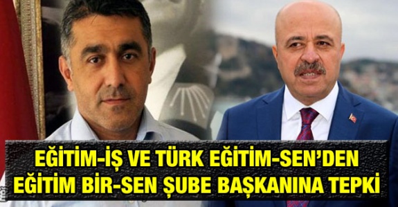 Türk Eğitim Sen ve Birleşik Kamu-İş'ten, EBS Şube Başkanı'na Anıtkabir Tepkisi!