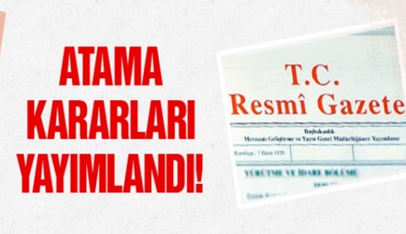 Cumhurbaşkanı atama kararnamesi yayımlandı (5 Mayıs 2020)