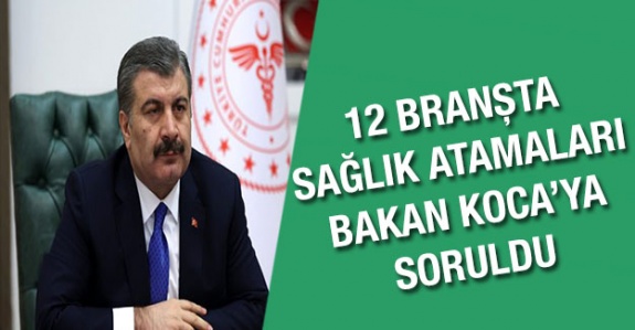 12 branşta sağlık atamaları TBMM'de gündem oldu