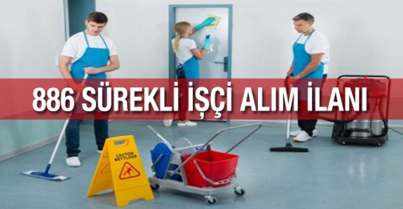 İŞKUR 886 Sürekli İşçi Temizlik, Güvenlik, Hasta Bakım Alım İlanı (9 Mayıs 2020)