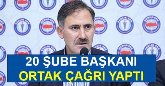 Sağlık Sen'de Sular Durulmuyor! 20 Şube Başkanından Genel Merkeze Çağrı