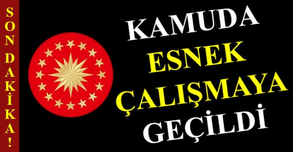 Cumhurbaşkanlığı Genelgesiyle Memurlara Esnek ve Dönüşümlü Çalışma Yeniden Geldi! Uzaktan Çalışma Hangi Memurlara Uygulanacak?