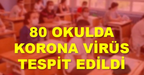 İllere göre koronavirüs tespit edilen 80 okulun ismi açıklandı