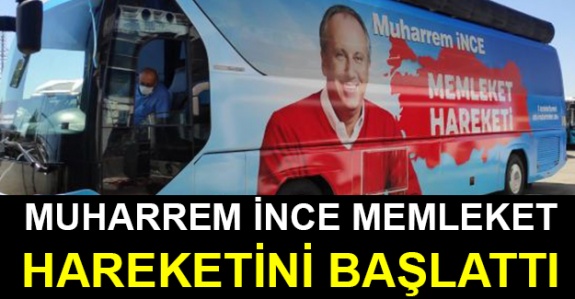 Muharrem İnce, Memleket Hareketi'ni başlattı