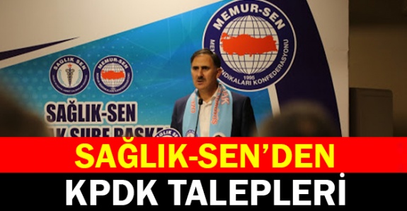 Sağlık Sen KPDK'da Sağlıkçıların Haklarını Savundu