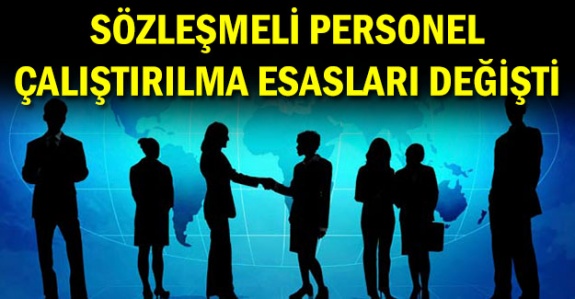 Cumhurbaşkanı sözleşmeli personel çalıştırılma esaslarını onayladı