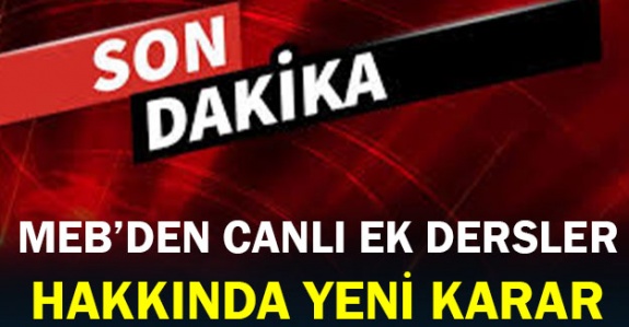 MEB canlı ders uygulamasında yeni karar! Saat sınırlamasını kaldırıldı