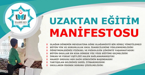 Uzaktan Eğitim Manifestosu