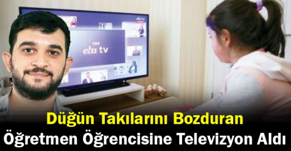 Fedakar öğretmen, öğrencisi için düğün altınlarını bozdurdu