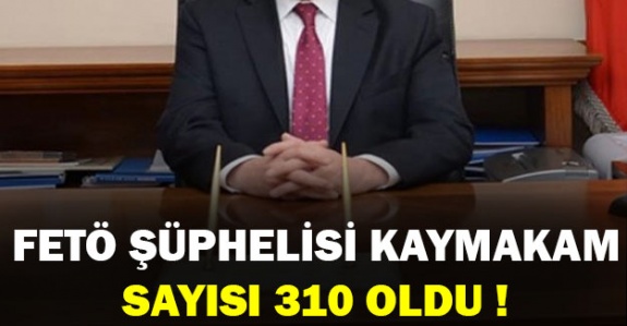 FETÖ şüphelisi kaymakam sayısı 310'a çıktı