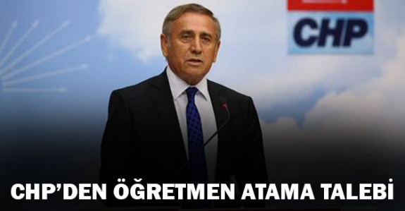 CHP'den öğretmen atama talebi