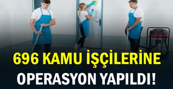 Kadroya geçen 696 işçilere son anda operasyon yapıldı