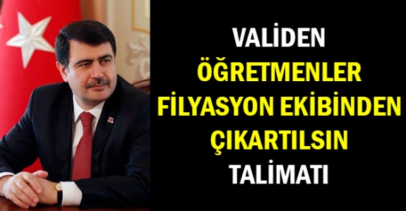 Validen öğretmenler, filyasyon ve mahalle denetim ekiplerinden çıkartılsın talimatı