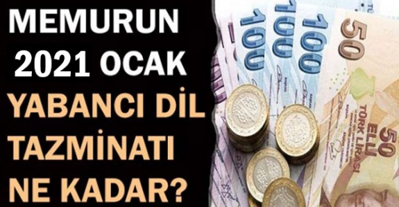 2021 yılında memura ödenecek yabancı dil tazminatı ne kadar olacak? İşte 2021 Ocak dil tazminatı miktarları