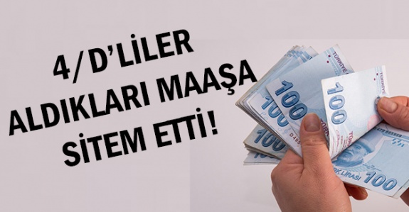 4/D işçilerin maaşında 1 Kasım milat olacaktı! İşte aldıkları para!