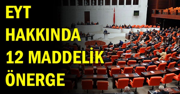 Emeklilikte yaşa takılanlar hakkında 12 maddelik önerge Meclise sunuldu