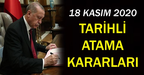 Sağlık Bakanlığı bakan yardımcısı görevden alındı! İşte18 Kasım 2020 tarihli önemli atama kararları