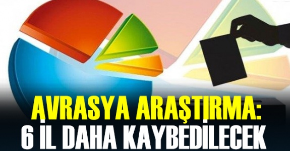 Avrasya Araştırma'ya göre Cumhur ittifakı 6 ili daha kaybediyor!