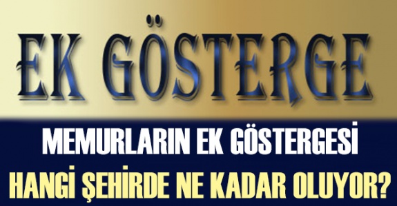 Ek gösterge her şehirde aynı değil! Hangi memurların ek göstergesi görev yerine göre değişiyor?