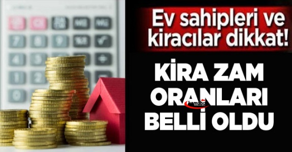 Ocak 2021 ayı kira zam oranları açıklandı! 2021'de konut kira zammı ne kadar olacak?