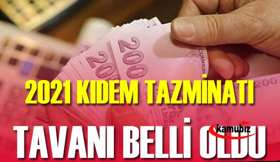 2021 Ocak Kıdem Tazminatı Tavanı Belli Oldu: 7 Bin 638.96 TL