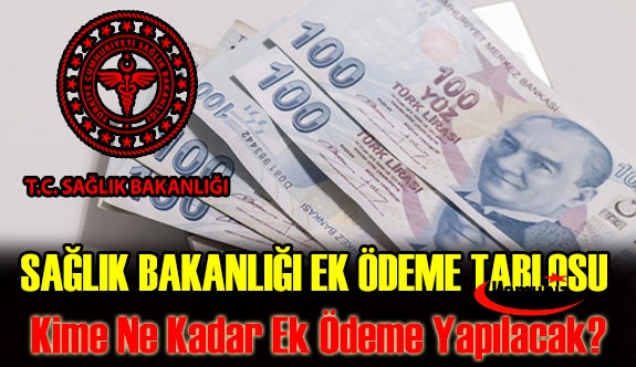 Sağlık Bakanlığı 2021 ek ödeme tablosunu açıkladı! İşte unvanlara ve hizmet sınıflarına göre ek ödeme tavan oranları