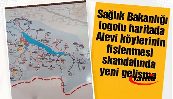 Sağlık Bakanlığından Alevi köyleri kırmızıyla işaretleyen doktora soruşturma