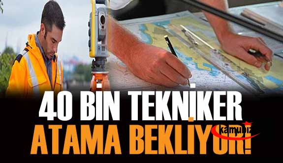 Binlerce 3319 Harita ve Kadastro Teknikeri Atama Bekliyor!