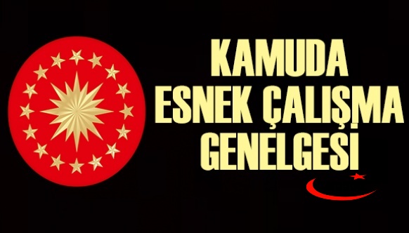 Cumhurbaşkanlığı kamuda esnek çalışma genelgesini yayımladı 1Mart 2021