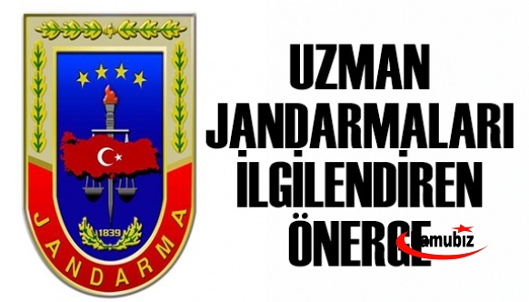 Uzman jandarmaları ilgilendiren önerge TBMM'de