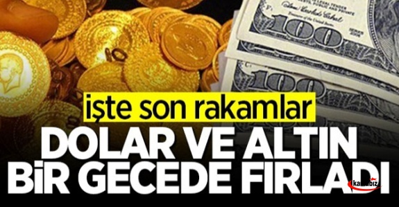 Dolar, Euro ve Gram Çeyrek Altın Fiyatları Fırladı (Dolar TL ve Gram Altın Ne Kadar, Neden Yükseliyor?)