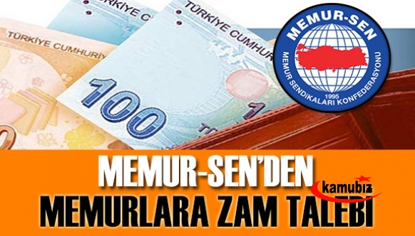 Memur Sen'den Maaşlara Yüzde 20 Zam ve Gelir Vergisi Yüzde 15'e Sabitlensin Talebi!