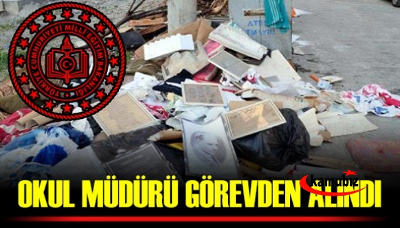 O okulun müdürü görevinden alındı