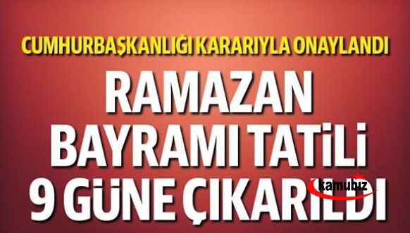 Kamu çalışanlara bayramda idari izin kararı