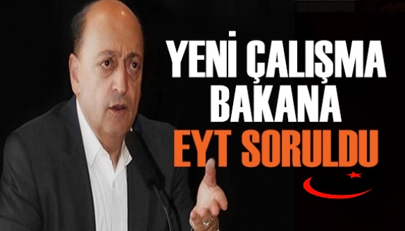 Çalışma Bakanı Vedat Bilgin'e emeklilikte yaşa takılanlar soruldu